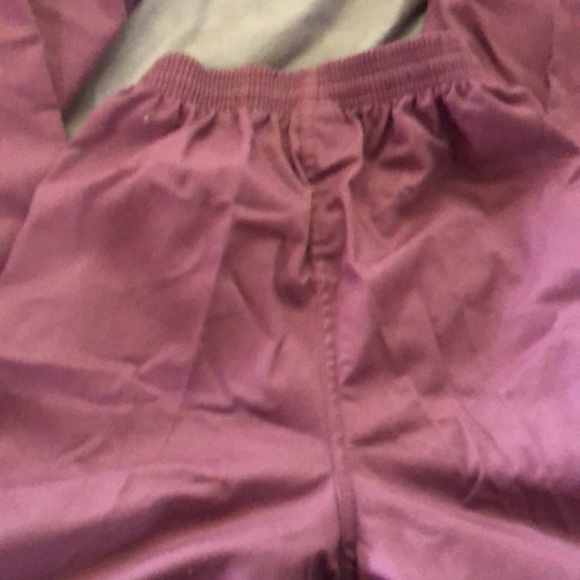 Nike - RARE FIND - Vintage 70s 80’s  pull on track pants - purple, cotton blend - Picture 10 of 11